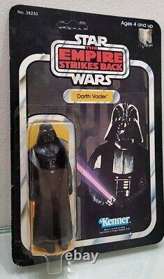 Rare Star Wars Vintage ESB 32 Back 1980 Darth Vader Moc Unpunched Nice No Proof