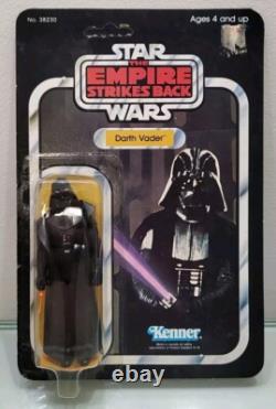 Rare Star Wars Vintage ESB 32 Back 1980 Darth Vader Moc Unpunched Nice No Proof