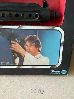 Rare Vintage 1978 Kenner Star Wars 3 Position Laser Rifle Complete In Box 38120