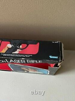 Rare Vintage 1978 Kenner Star Wars 3 Position Laser Rifle Complete In Box 38120