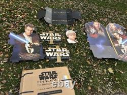 Rare Vintage 1999 Star Wars Phantom Menace Movie Theatre Display