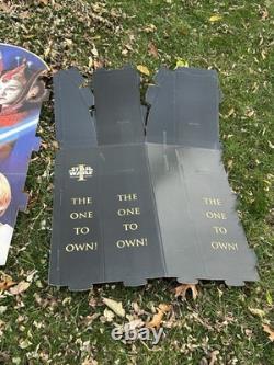 Rare Vintage 1999 Star Wars Phantom Menace Movie Theatre Display