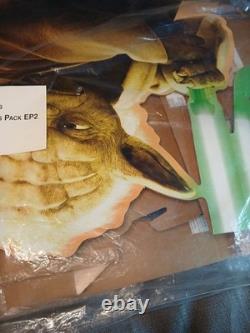 Rare Vintage Star Wars Episode 2 Video Store Dvd Display Sealed Nos Yoda Battle