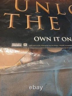 Rare Vintage Star Wars Episode 2 Video Store Dvd Display Sealed Nos Yoda Battle