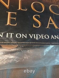 Rare Vintage Star Wars Episode 2 Video Store Dvd Display Sealed Nos Yoda Battle