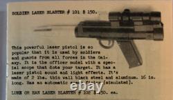 Rare Vintage Star Wars Prop Replicas Marco Ent. Blaster/DroidCaller+Provenance