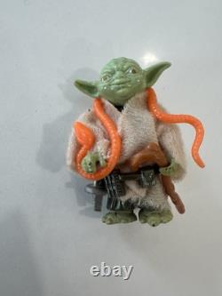 Rare Vintage Star Wars Yoda Action Figure Variant Unitoy CHERRY EYE Complete