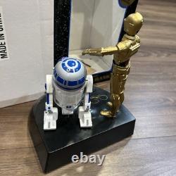 Rare Vintage autographed 1995 Star Wars C-3PO & R2-D2 Electronic Talking Bank