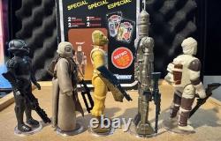Retro Collection Dengar IG-88 2-Pack +1980 Bossk Zuckuss 4-LOM Dengar IG88 loose