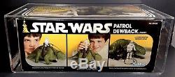 STAR WARS-1983-PATROL DEWBACK-Collectors Series-MISB-RARE GEM-VINTAGE-AFA 85 NM+