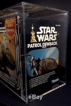 STAR WARS-1983-PATROL DEWBACK-Collectors Series-MISB-RARE GEM-VINTAGE-AFA 85 NM+