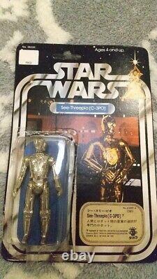 STAR WARS C-3PO Figure 1977 KENNER Takara ver Vintage Used from Japan F/S unused