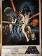 STAR WARS Cast SIGNED Autograph Poster Mark Hamill Carrie Fisher ANH Vintage