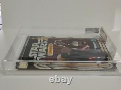 STAR WARS Darth Vader 12 BACK A AFA Graded 80 Unpunched Card Vintage MOC