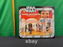 STAR WARS Gentle Giant JUMBO Kenner CANTINA ADVENTURE SET Vintage MIB Playset