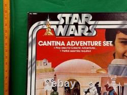 STAR WARS Gentle Giant JUMBO Kenner CANTINA ADVENTURE SET Vintage MIB Playset