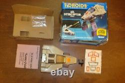 STAR WARS KENNER DROIDS VINTAGE ATL INTERCEPTOR USED With BoxInsert BonusSticker