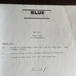 STAR WARS RETURN OF THE JEDI storyboards movie props Vintage Art Disney JED1-45