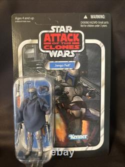 STAR WARS The Vintage Collection Jango Fett VC34 MOC UNPUNCHED and Offerless