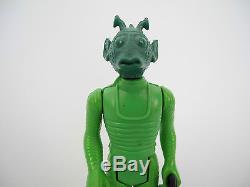Star Wars Vintage Extremely Rare And Unique Greedo Pbp Unpainted Mint Original