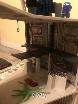 STAR WARS VINTAGE KENNER DEATH STAR PLAYSET 1977 withORIG. INSTRUCTIONS & DIANOGA