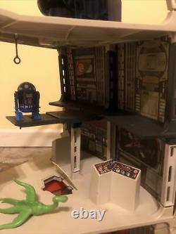 STAR WARS VINTAGE KENNER DEATH STAR PLAYSET 1977 withORIG. INSTRUCTIONS & DIANOGA