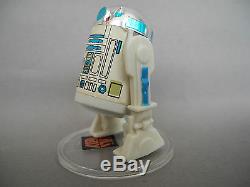 STAR WARS VINTAGE R2-D2 LILI LEDY WHITE STICKER EXTREMELY RARE IN THIS SHAPE