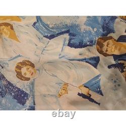 STAR WARS Vintage 1970 80x100 Blanket, 2 Pillow Cases Twin Flat & Fitted Sheet