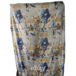 STAR WARS Vintage 1970 80x100 Blanket, 2 Pillow Cases Twin Flat & Fitted Sheet