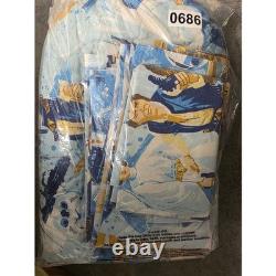 STAR WARS Vintage 1970 80x100 Blanket, 2 Pillow Cases Twin Flat & Fitted Sheet