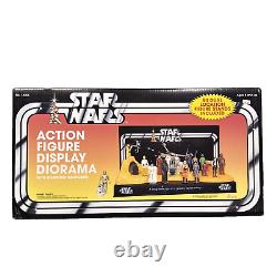 STAR WARS Vintage Action Figure Display Diorama Retrobilia Pride Jawas Cantina