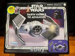 STAR WARS Vintage Collection DARTH VADER'S TIE ADVANCED with Carded VC334 Figure