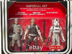 STAR WARS Vintage Collection Imperial Set, Imperial Cmdr, Dengar, AT-AT Driver