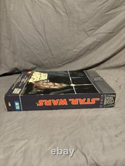 STAR WARS Vintage Oversized 2 Sided VHS Beta Video Store Mobile Display Fox Rare