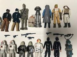 STAR WARS vintage 1980 lot ESB set action figures Complete ORIGINAL weapons