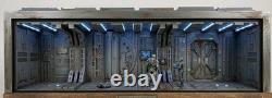 Sci-Fi Hallway Corridor Diorama 112 or 118 Scale Set Star Wars Vintage Style