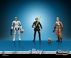 Sdcc 2019 Hasbro Exclusive Star Wars Vintage Luke Skywalker Jedi Destiny Figures