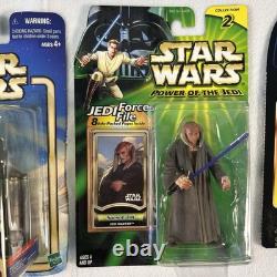 Set 18 Star Wars Vintage Action Figures, Luke, Chewbacca, Darth Vader, Leia, New