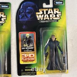 Set 18 Star Wars Vintage Action Figures, Luke, Chewbacca, Darth Vader, Leia, New