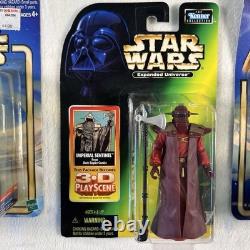 Set 18 Star Wars Vintage Action Figures, Luke, Chewbacca, Darth Vader, Leia, New