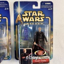Set 18 Star Wars Vintage Action Figures, Luke, Chewbacca, Darth Vader, Leia, New