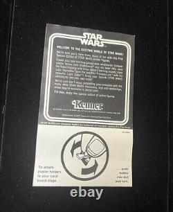 Star WarsEarly Bird Insert, Intact, Vintage &? % Authentic