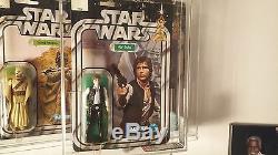 Star Wars 12 back afa 75 Han Solo vintage