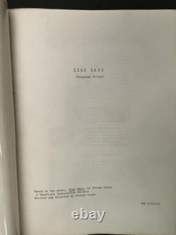 Star Wars (1976) Early Draft Script Compilation Deleted Tosche Station Scenes