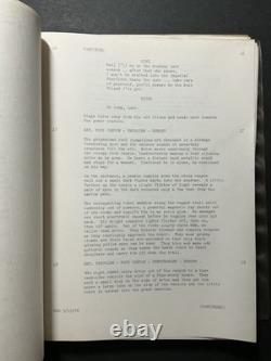 Star Wars (1976) Early Draft Script Compilation Deleted Tosche Station Scenes
