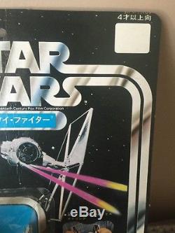 Star Wars 1978 Die Cast Japanese Tie Fighter Vintage RARE MOC Takara