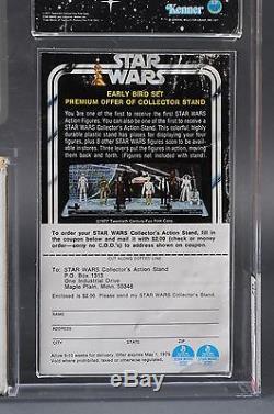 Star Wars 1978 Vintage Early Bird Set AFA 70 (60/80/80) Mailer