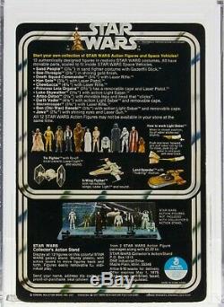 Star Wars 1978 Vintage Kenner 12 Back A Han Solo Small Head MOC AFA 80+