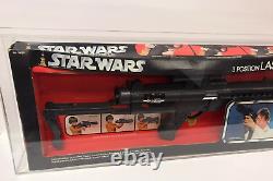 Star Wars 1978 Vintage Kenner 3-Position Laser Rifle MISB AFA 70