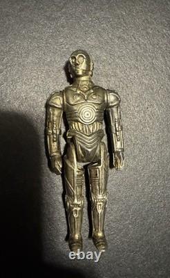 Star Wars 1978 Vintage Takara C-3PO Zetca Metal Figures Japan Rare! US Seller